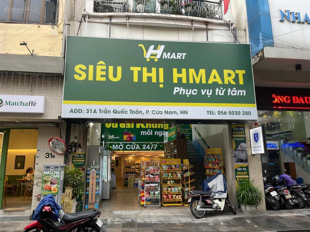 Cho thuê tầng 1 và lửng số 31a trần quốc toản, dt tầng 1 100m2 + lửng 70m2 giá 55tr (có thuê lẻ)