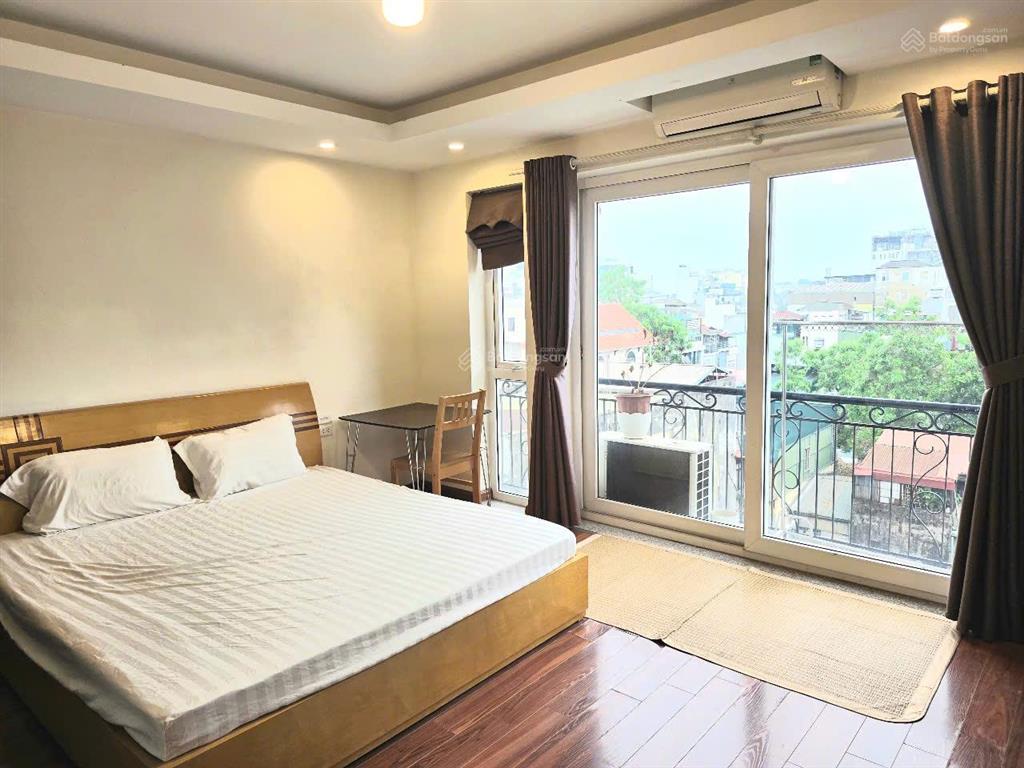 Cho thuê căn hộ phố tôn thất thiệp, dt 35m2, gồm 1 pn, 1 khách + bếp riêng biệt, giá 8,5tr