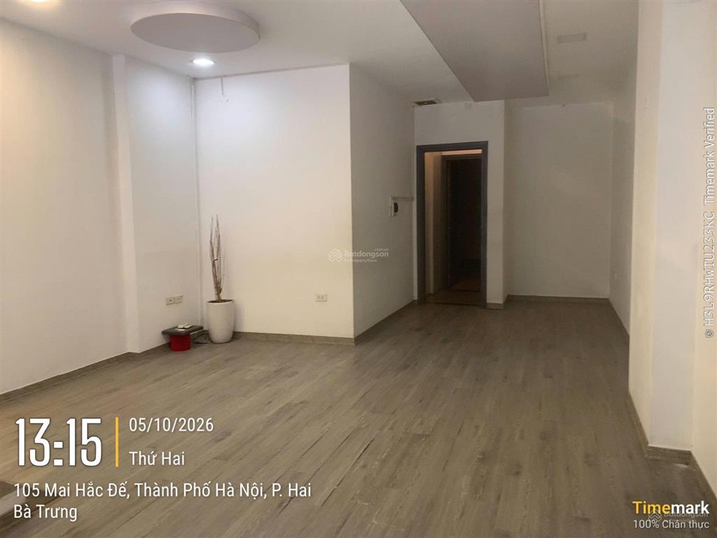 Cần cho thuê mặt bằng tầng lửng phố huế, dt 100m2, mt 5,5m giá thuê 19tr. giá rất hợp lý