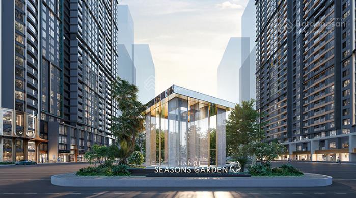 Bán căn hộ 1pn trục 15a tại hanoi seasons garden, 58,4m2, giá 8,312 tỷ