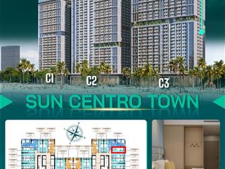 Chính chủ cần bán căn studio tại sun centro town, 2,3 tỷ, đầy đủ nội thất