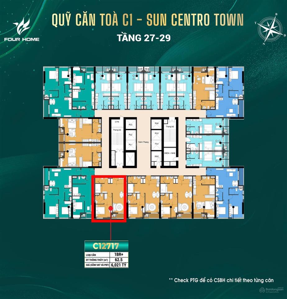 Cần bán căn 1pn+ view biển đẹp hạ long, bàn giao full nội thất
