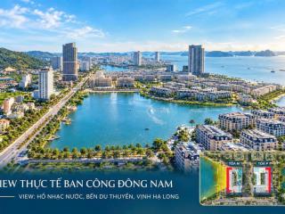 Bán căn hộ trung tâm du lịch hạ long chỉ 1,5 tỷ view hồ nhạc nước, biển, khai thác cho thuê tốt