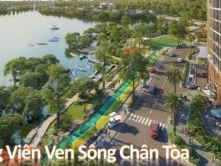 Sở hữu căn góc 3 phòng ngủ view sông , view trung tâm thành phố cực vip tại charmora city