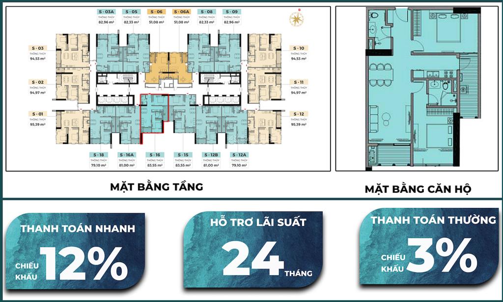Căn hộ newtown diamond đà nẵng  tháp sapphire | căn s1516 | hướng đông nam | giá 5,6 tỷ