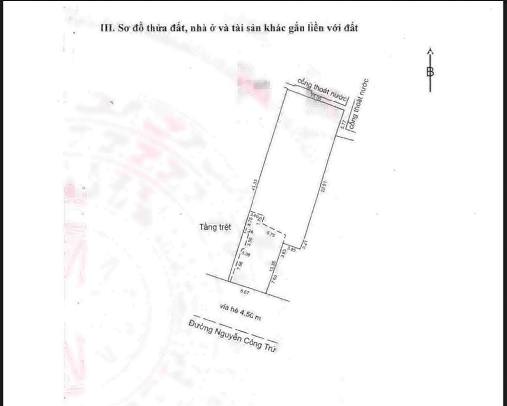 Chính chủ bán đất mặt tiền nguyễn công trứ  sơn trà  đà nẵng