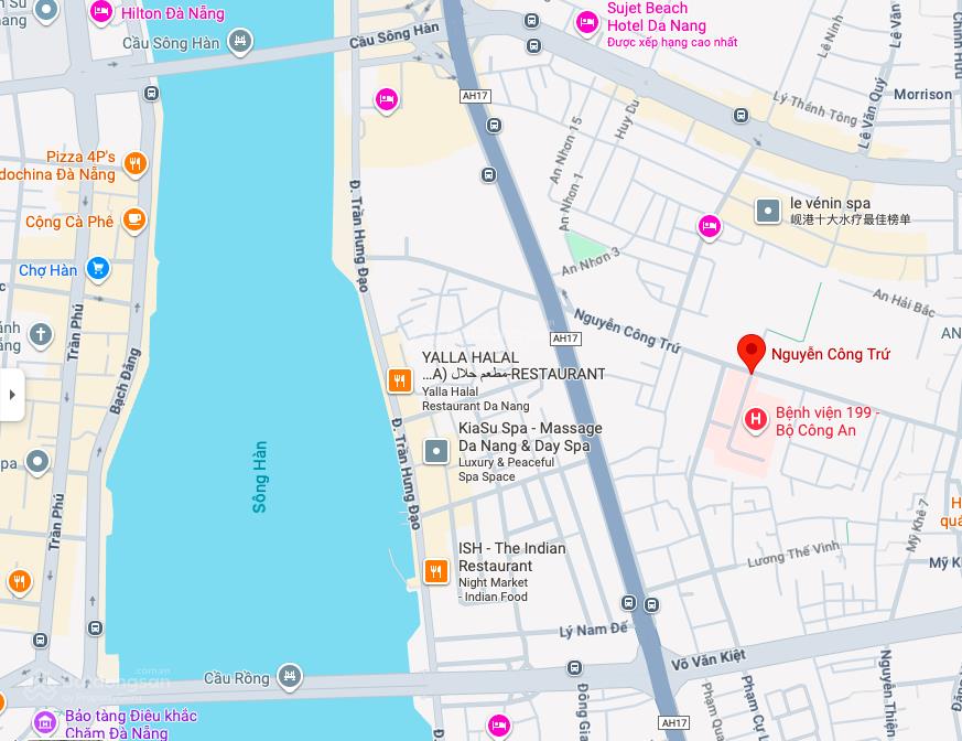 Chính chủ bán đất mặt tiền nguyễn công trứ  sơn trà  đà nẵng