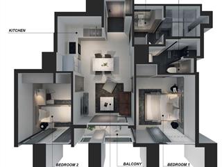 View trực diện sông hàn  landmark tower đà nẵng p1705