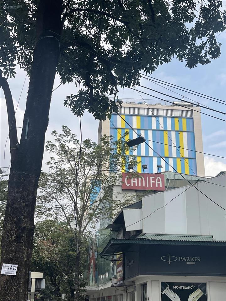 Bán gấp khách sạn view hồ tây trúc bạch căn góc mặt phố phan đình phùng ba đình 500m2 15t thuê 2 tỷ