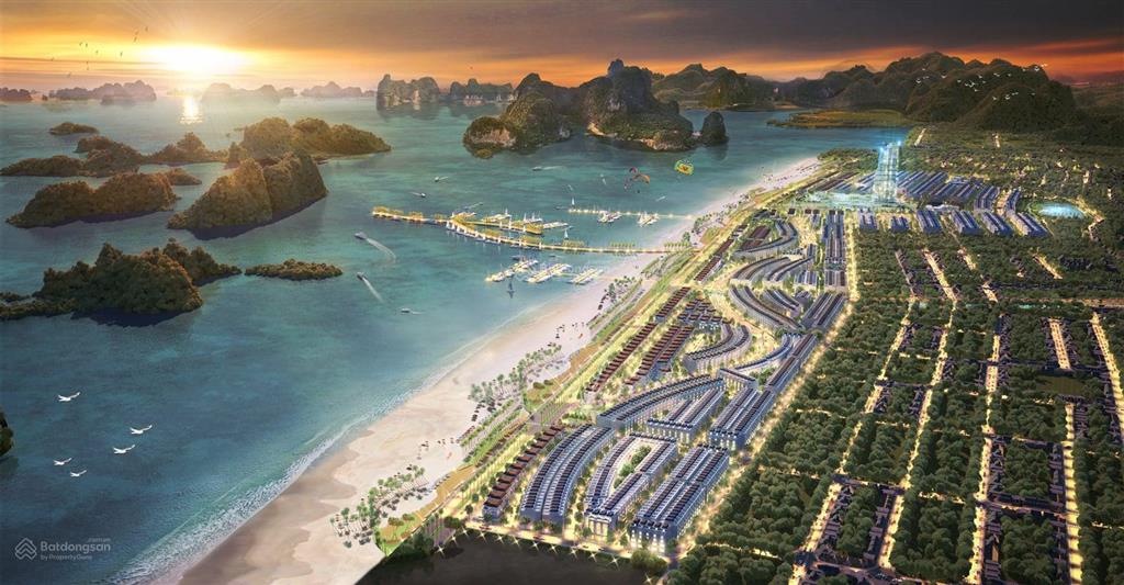Cắt lỗ đất nền trục chính 24,5m gần bãi tắm trung tâm tp cẩm phả