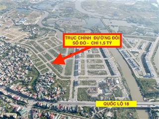 Bán đất nền dự án felicity uông bí, 1,5 tỷ, 87,5 m2, đường quốc lộ 18, trưng vương, uông bí