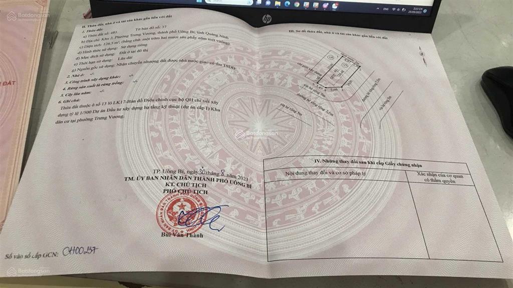 Cắt lỗ đất nền dự án felicity uông bí, đường quốc lộ 18, phường trưng vương, thành phố uông bí