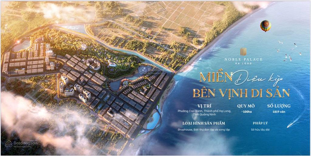 Mở bán đất nền kđt ngành than (sunshine noble palace hạ long), giá từ 36 triệu/m2