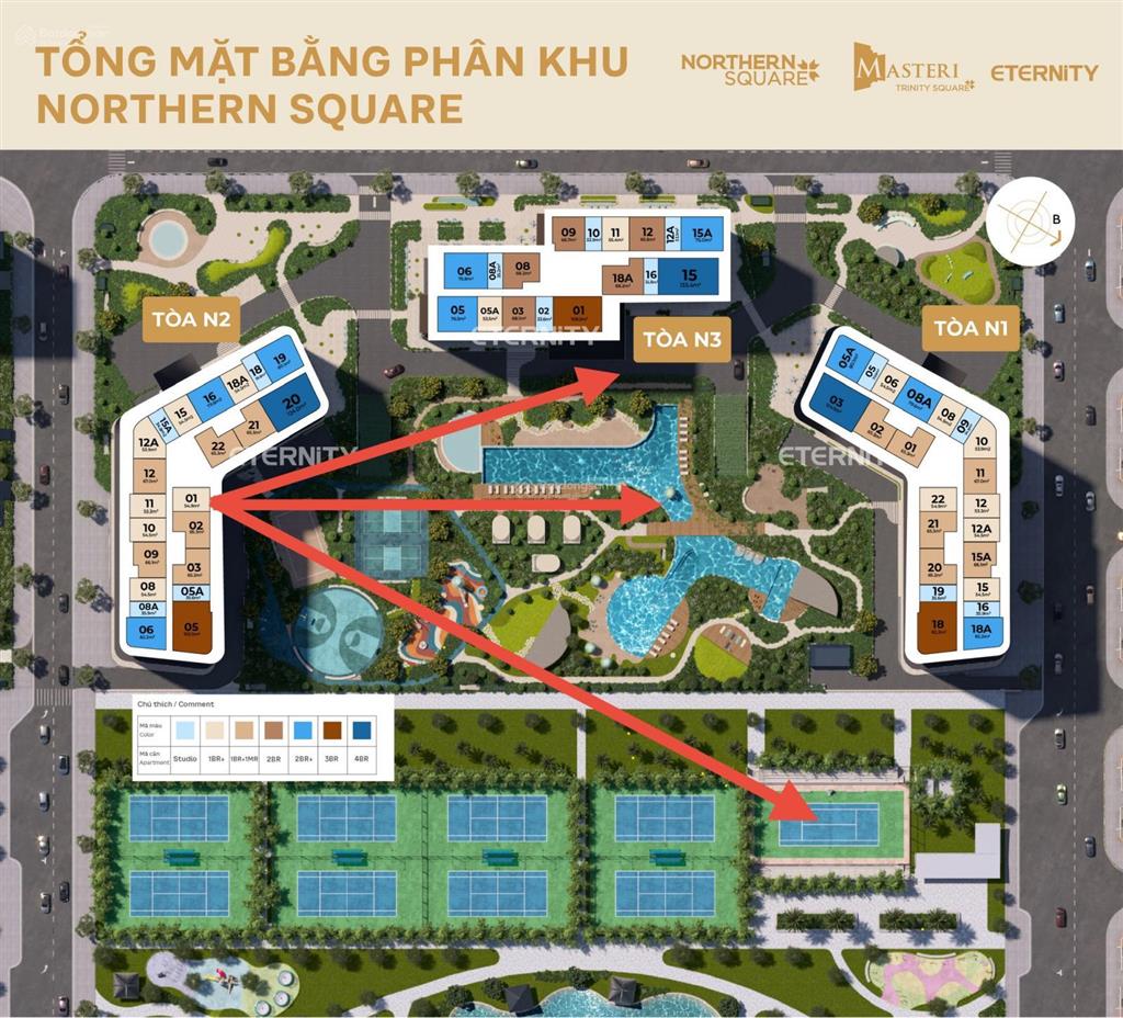 Cắt lỗ nhanh căn hộ 1pn+ view bể bơi masteri trinity cực kỳ đẹp