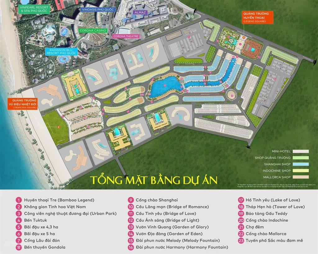 Tìm chủ cần bán shophouse grand world phú quốc