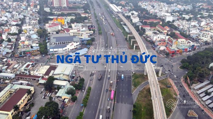 Cực phẩm vị trí vàng bán nhà mặt tiền ngã tư thủ đứcga metro 8.6x32m. giá siêu đầu tư