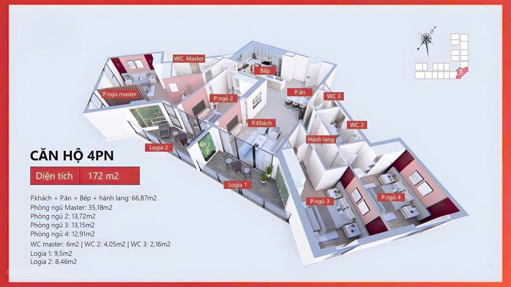 Duy nhất 5 suất ngoại giao căn 75m2 và 90m2 mipec tố hữu hot