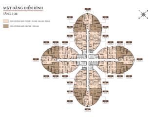 Bán nhanh ngoại giao căn 3 ngủ dự án the queen