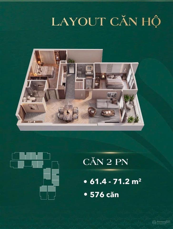 Căn hộ 2pn tại the vista văn la, giá thỏa thuận, 61m2, hàng hiếm ở hà đông