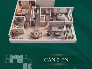 Căn hộ 2pn tại the vista văn la, giá thỏa thuận, 61m2, hàng hiếm ở hà đông