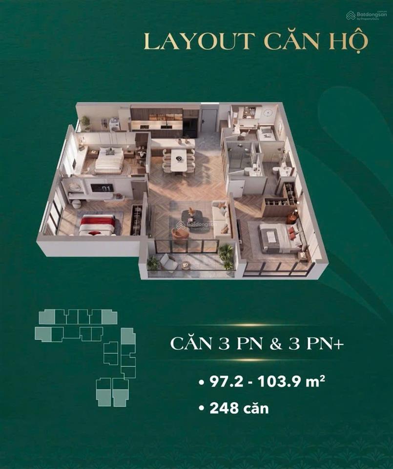 Bán cc 3pn + 2wc tại the vista văn la, hà đông, giá thỏa thuận, 96m2