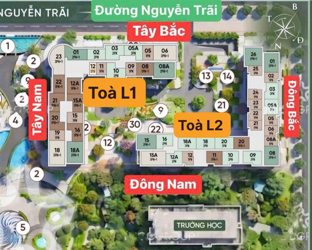 Bán căn hộ chung cư tại hanoi seasons garden, giá thỏa thuận, 56 m2, 2pn, 1wc