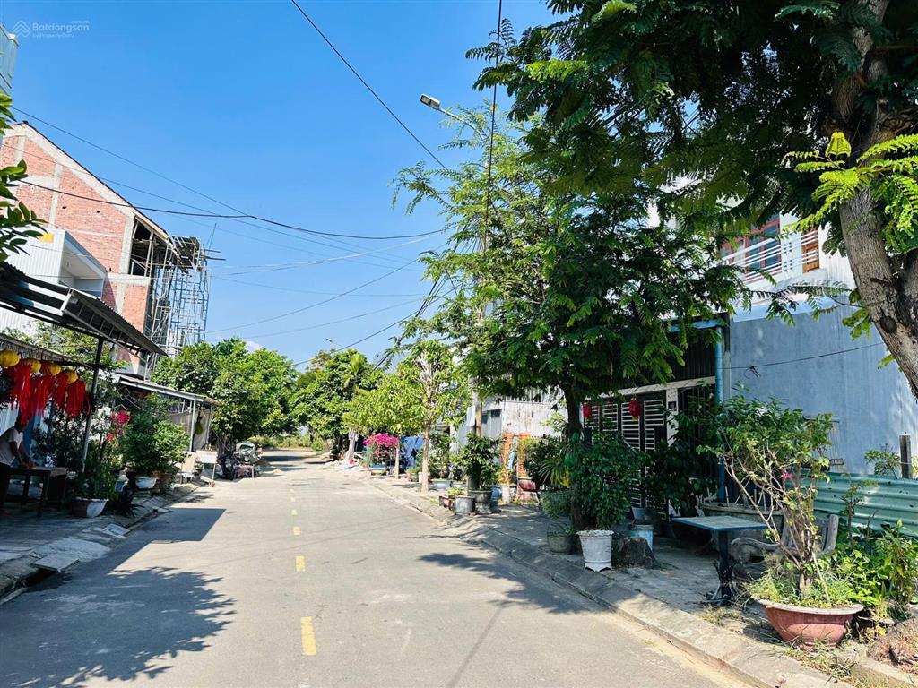 Bán nhanh lô đất bắc thượng 5, 97,5m2, song song nguyễn tất thành nối dài, hòa hiệp nam, giá 3tỷ450