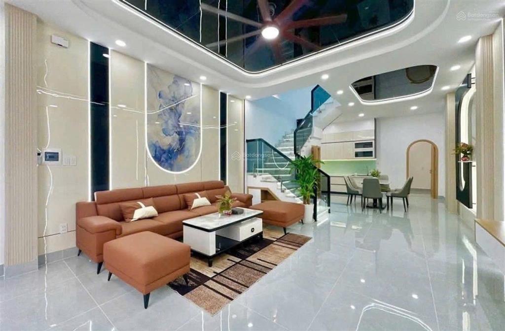 Bán nhà 70m2 lê văn quới, ngã tư bốn xã, hẻm 6m xe hơi, 3pn  hơn 6 tỷ