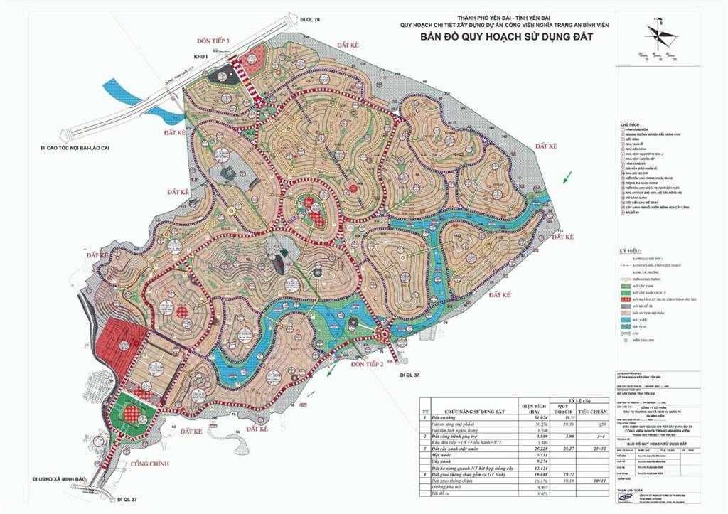 Đất sinh phần tại công viên nghĩa trang an bình viên quy mô 100ha