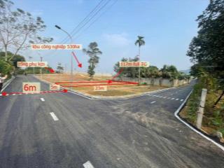 Chính chủ cần bán 1 lô duy nhất đối diện khu công nghiệp 530ha chỉ hơn 4tr/m2 . 0985 692 ***