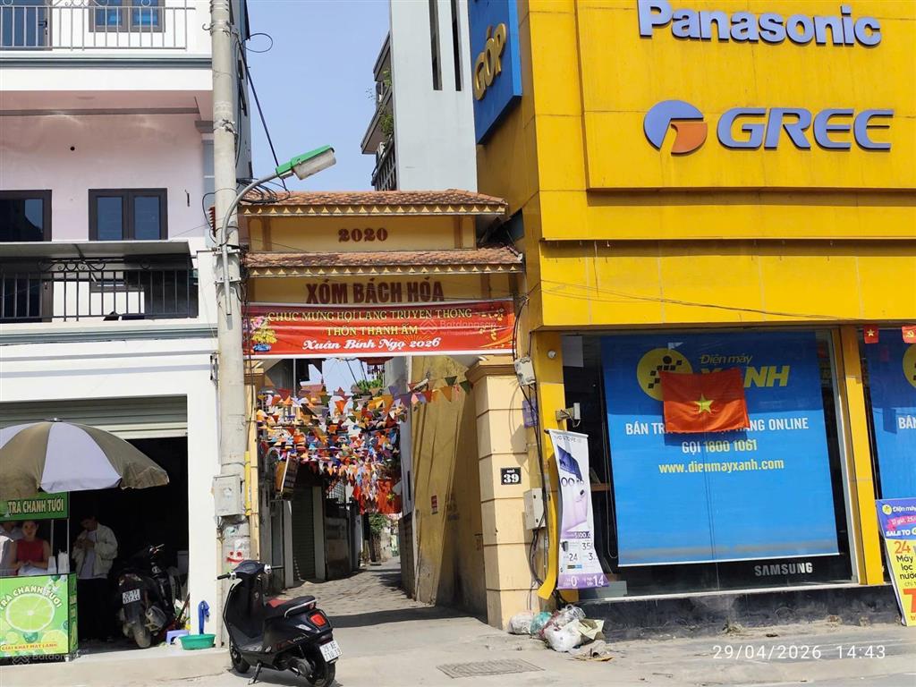 Bán đất tặng nhà tt vân đình thôn thanh ấm  xóm bách hoá 73,6m giá 2,8 tỷ