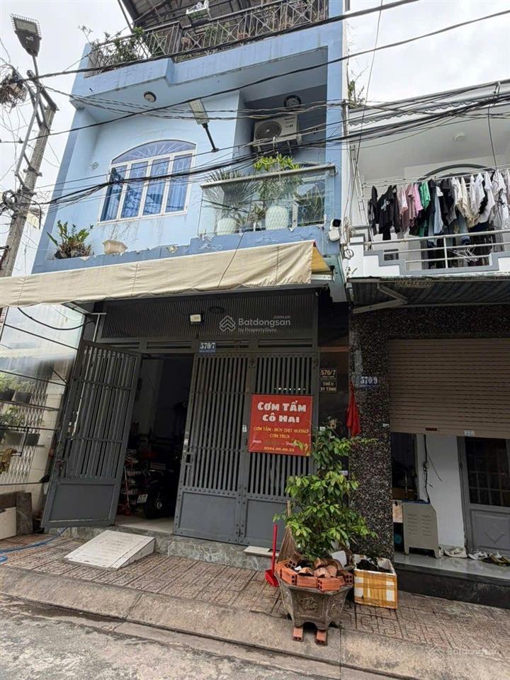 Bán nhà đường hồng bàng, bình tiên, nguyễn văn luông, p. phú lâm q6, dt 4.2 x 14m, giá 3.56 tỷ