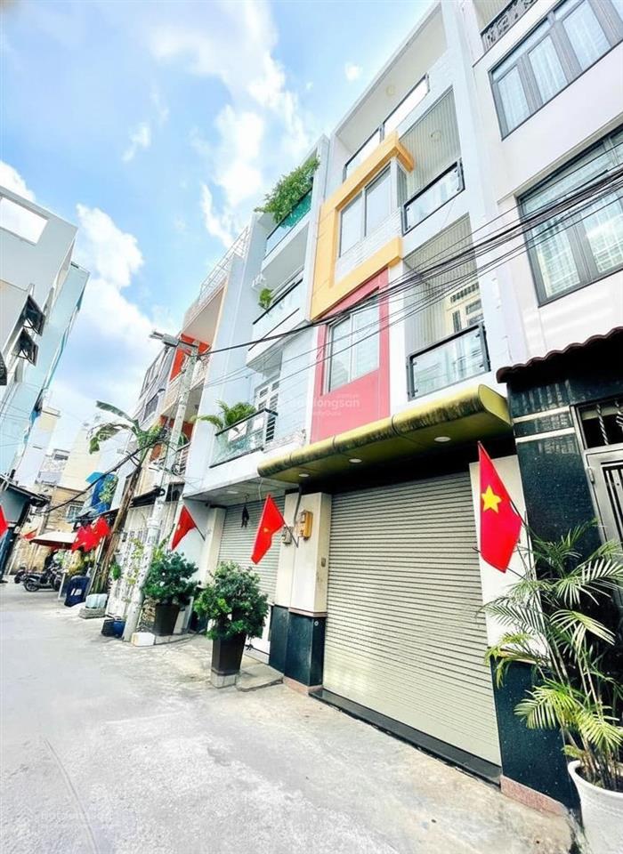 Bán nhà hẻm oto hoàng hoa thám, bình thạnh. ngang 4 x16m ( 56m2) btct 4 tầng  khu đồng bộ, ở ngay