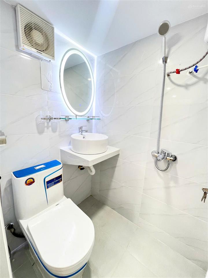 Toà nhà chdv mới ngay đh hutech. hẻm oto thông. btct 4 tầng 51.1m2 gồm 7pn 7wc. doanh thu 30 tr/th