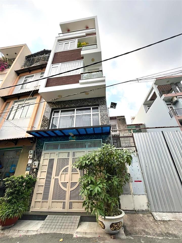 Bán gấp hẻm xe tải 12m, ngang 4,2x14m (56m2), xây mới 5 tầng, ngay mt phạm văn đồng + phan văn trị