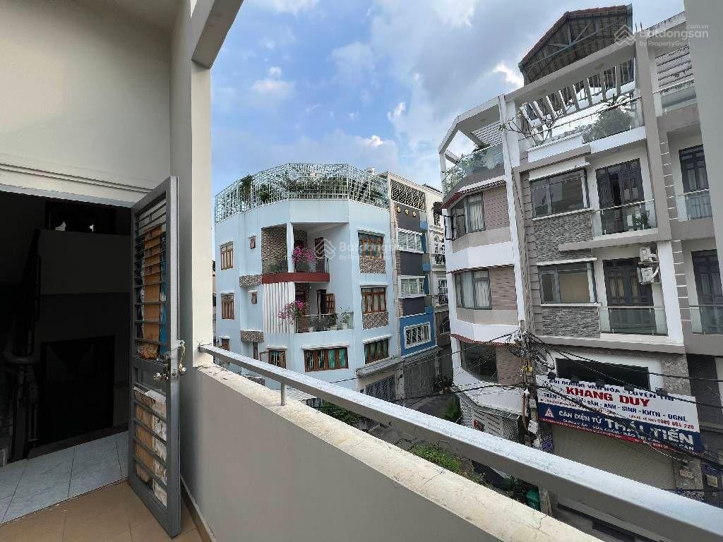 Bán nhà hẻm oto hoàng hoa thám. btct 4 tầng. ngang 4x14m (53m2). cách mặt tiền chỉ 10m. khu đồng bộ