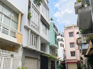 Bán nhà hẻm oto, btct 4 tầng. ngay đh mỹ thuật, phan đăng lưu. dtcn 47m2, cho thuê 25 triệu/tháng