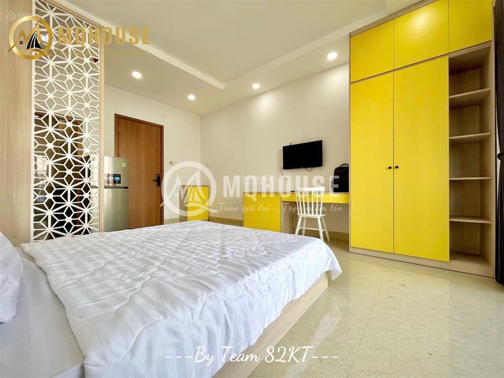 Toà chung cư mini mới, ngay đh hutech, hồng bàng. phòng full nội thất cao cấp, thang máy, ban công