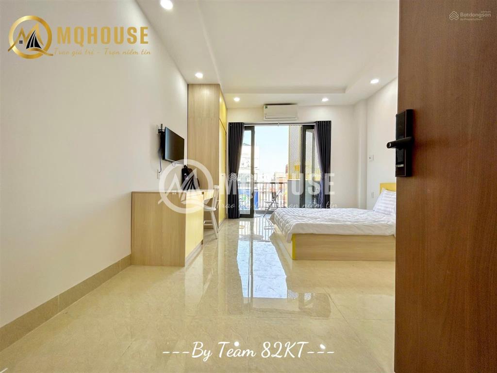 Toà chung cư mini mới, ngay đh hutech, hồng bàng. phòng full nội thất cao cấp, thang máy, ban công