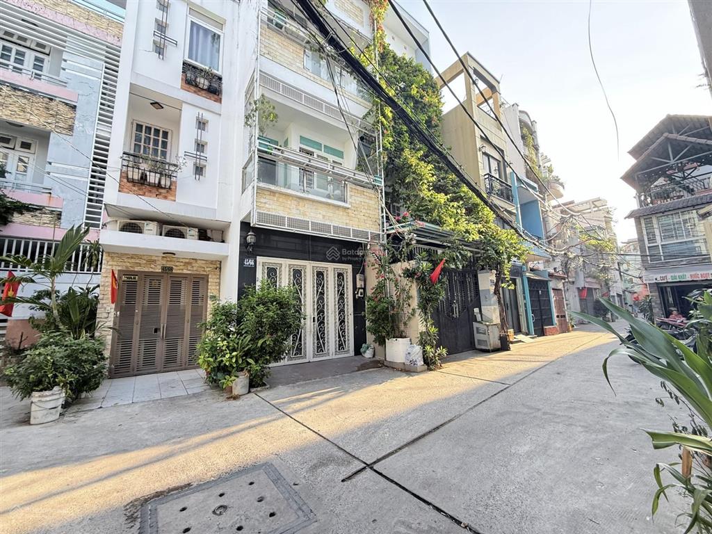 Bán nhà hẻm ô tô nguyễn văn đậu. ngang 4,2 x 15m. sẵn 2 tầng. xây mới 5 tầng. cho thuê 20 triệu/th