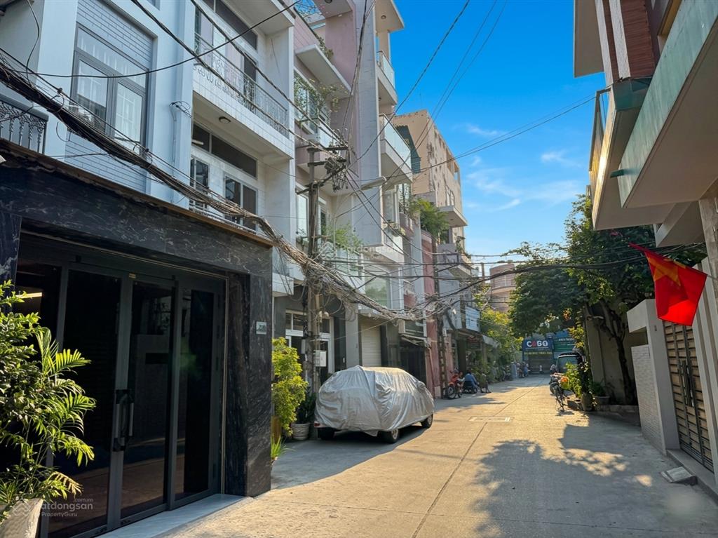Bán nhà hẻm ô tô nguyễn văn đậu. ngang 4,2 x 15m. sẵn 2 tầng. xây mới 5 tầng. cho thuê 20 triệu/th