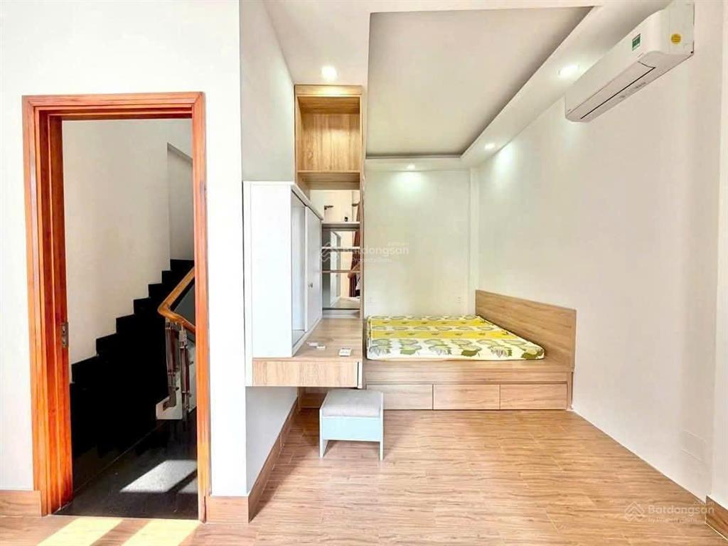 Bán nhà hẻm oto, 5 tầng btct, dtcn 41m2, full nội thất, ở ngay. ngay học viện cán bộ, hoàn công đủ