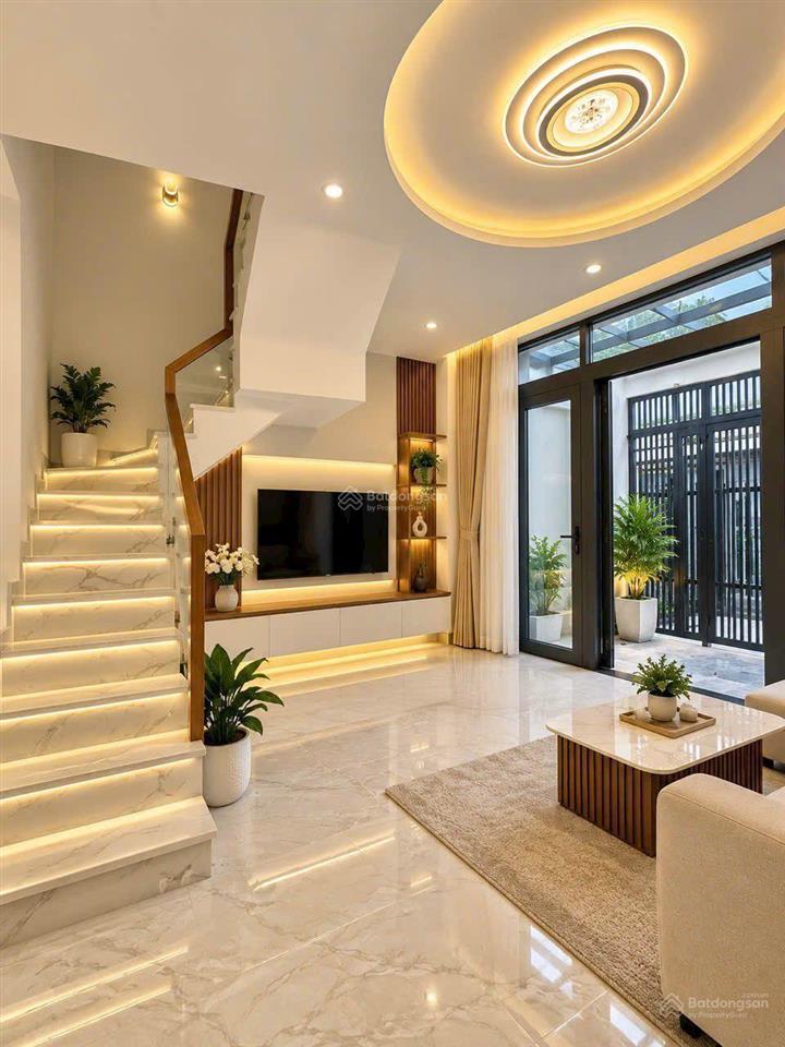 68m2 4tỷ990 bán nhà mới 2 tầng dương cát lợi cách q7 1 cây cầu full nt đẹp có pn dưới trệt