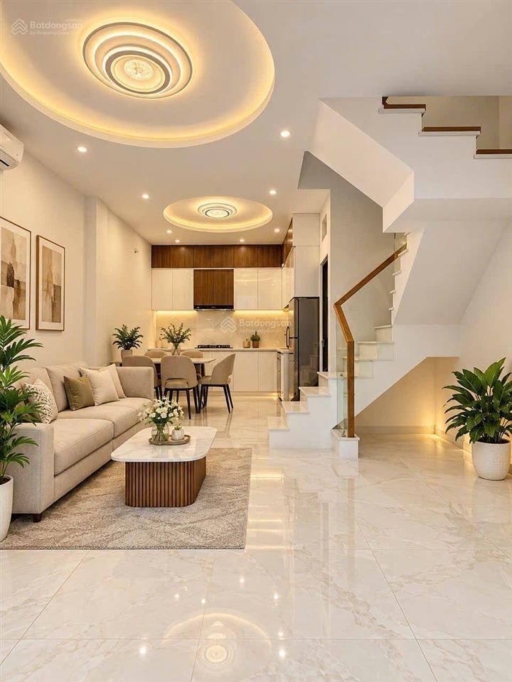 68m2 4tỷ990 bán nhà mới 2 tầng dương cát lợi cách q7 1 cây cầu full nt đẹp có pn dưới trệt