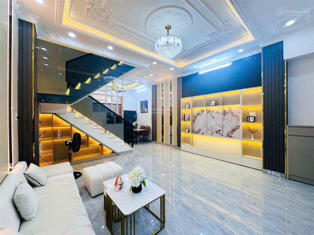 Chỉ 4 tỷ 9 bánh nhà mới đẹp hxh thông huỳnh tấn phát kdc hiện hữu 5*9 full nt như hình