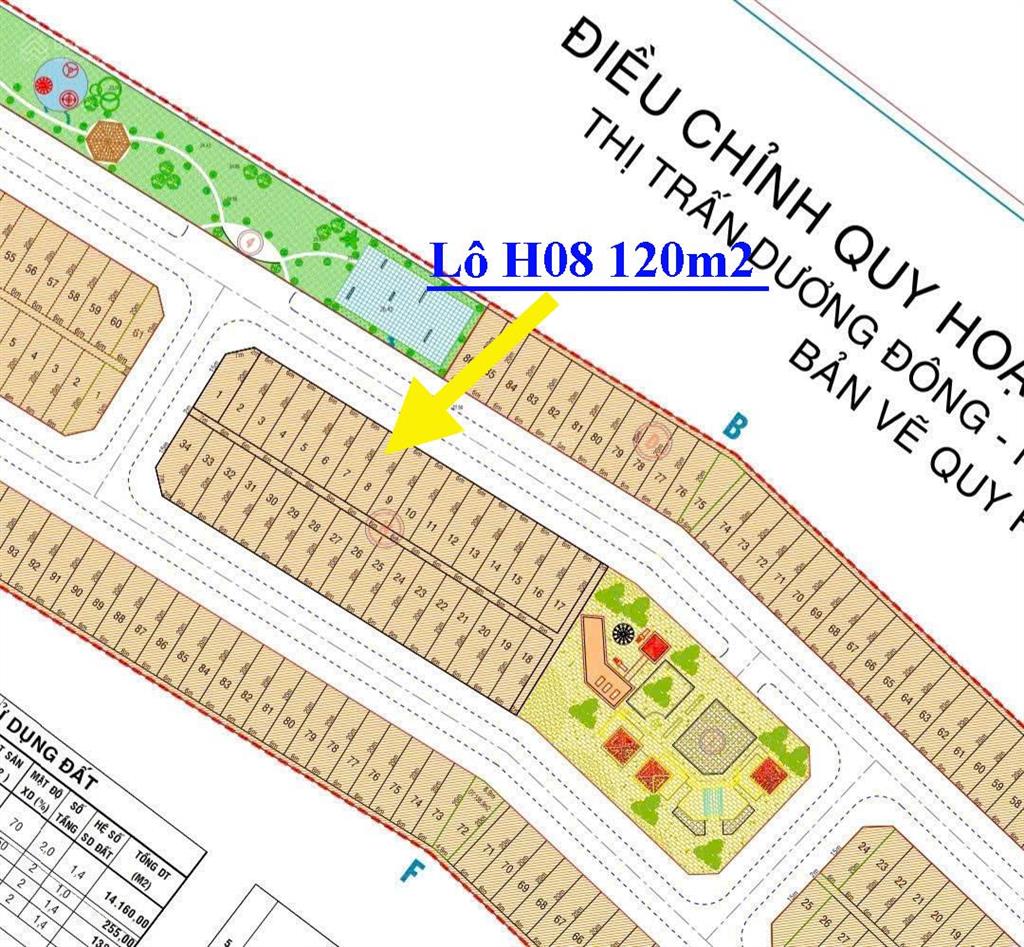 Cần bán lô 120m2 view công viên, tđc khu phố 10, cạnh quảng trường hcm, trường cấp 3. giá quá tốt