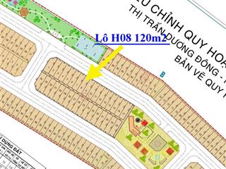 Cần bán lô 120m2 view công viên, tđc khu phố 10, cạnh quảng trường hcm, trường cấp 3. giá quá tốt
