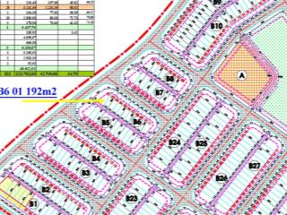 Bán lô góc siêu phẩm 192m2 dự án cán bộ hải quân vùng 5. đường trục chính 20m, cách bãi biển 400m