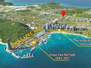 Cực hot, bán lô đất 180m2 được ra mặt tiền đường đại lộ apec rộng 68m, sản phẩm đầu tư chiến lược