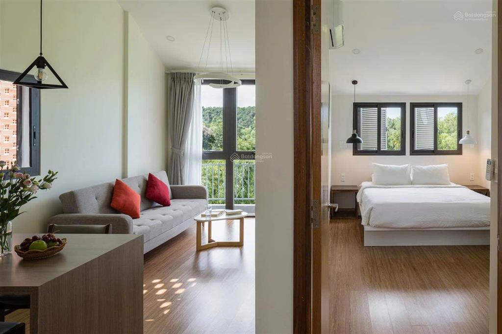 Bán khu căn hộ dịch vụ 500m2 ở búng gội. có sẵn 10 căn hộ, doanh thu 110 tr/tháng. cách biển 1.5km